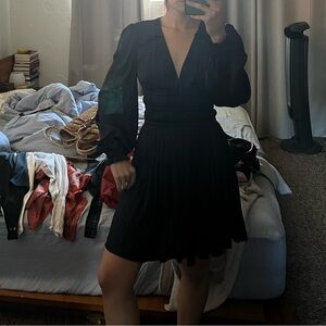 Maje blue mini dress